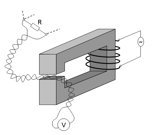 Витая пара как средство для уменьшения влияния переменного магнитного поля при передаче сигнала.